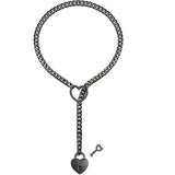 Adjustable Heart O - Ring Punk Rock Cuban Chain Necklace – Lariat Y - Style Necklace with Key & Heart Lock Pendant - aura - fashionAdjustable Heart O - Ring Punk Rock Cuban Chain Necklace – Lariat Y - Style Necklace with Key & Heart Lock Pendant000000Mijn winkelaura - fashion