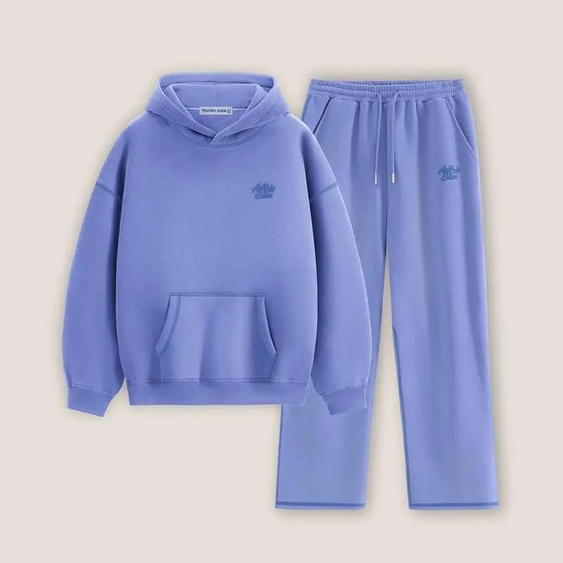 AELFRIC EDEN Cloud Classic Unisex 2 Piece Set Oversized Hoodie & Baggy Sweatpants Y2K Lounge Sweatsuit