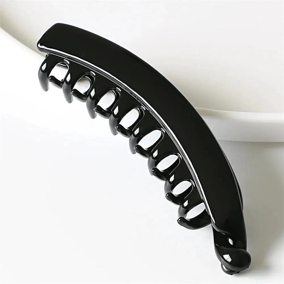 Frosted Solid Color Banana Hair Clips – Fashion Ponytail Barrettes & Hair Claws for Women - aura - fashionFrosted Solid Color Banana Hair Clips – Fashion Ponytail Barrettes & Hair Claws for Women000000Mijn winkelaura - fashion