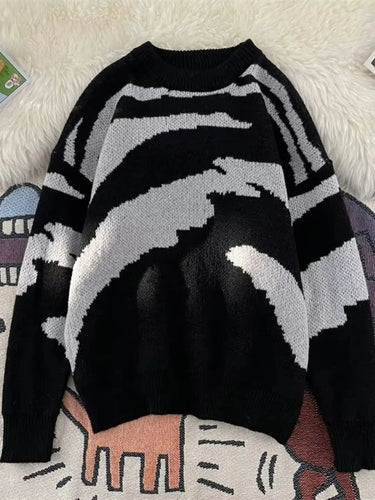 Men's Contrast Round Neck Sweater - aura - fashionMen's Contrast Round Neck SweaterM37491a7583b6486d866b2a62db80d649 - Max - OriginTrendsiaura - fashion