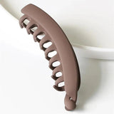 Frosted Solid Color Banana Hair Clips – Fashion Ponytail Barrettes & Hair Claws for Women - aura - fashionFrosted Solid Color Banana Hair Clips – Fashion Ponytail Barrettes & Hair Claws for Women886F66Mijn winkelaura - fashion