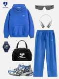 AELFRIC EDEN Cloud Classic Unisex 2 Piece Set Oversized Hoodie & Baggy Sweatpants Y2K Lounge Sweatsuit