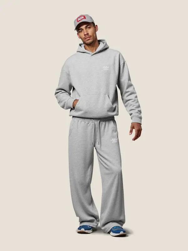 AELFRIC EDEN Cloud Classic Unisex 2 Piece Set Oversized Hoodie & Baggy Sweatpants Y2K Lounge Sweatsuit