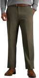 Elevate Your Wardrobe with Men's Premium No Iron Khaki Classic Fit Flat Front Casual Pants – Perfect for Every Occasion!