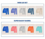 AELFRIC EDEN Cloud Classic Unisex 2 Piece Set Oversized Hoodie & Baggy Sweatpants Y2K Lounge Sweatsuit