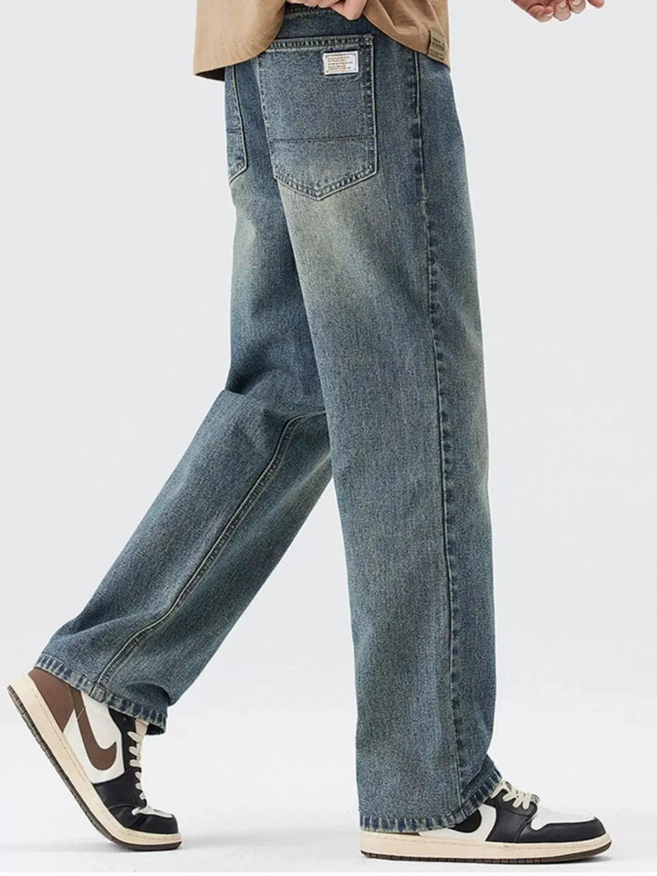 Men's Vintage Wash Loose Fit Jeans - aura - fashionMen's Vintage Wash Loose Fit Jeans2876c7248a - 8be9 - 4825 - 9cb0 - dea0d3770303 - Max - OriginTrendsiaura - fashion