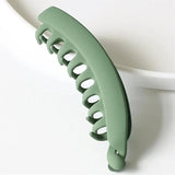 Frosted Solid Color Banana Hair Clips – Fashion Ponytail Barrettes & Hair Claws for Women - aura - fashionFrosted Solid Color Banana Hair Clips – Fashion Ponytail Barrettes & Hair Claws for Women91A78DMijn winkelaura - fashion