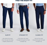 Elevate Your Wardrobe with Men's Premium No Iron Khaki Classic Fit Flat Front Casual Pants – Perfect for Every Occasion!