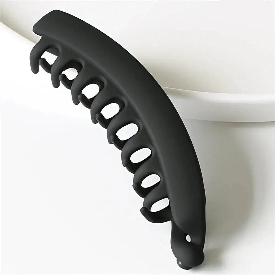 Frosted Solid Color Banana Hair Clips – Fashion Ponytail Barrettes & Hair Claws for Women - aura - fashionFrosted Solid Color Banana Hair Clips – Fashion Ponytail Barrettes & Hair Claws for Women000000Mijn winkelaura - fashion