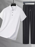 Men's Plus Size Button Detail Polo and Pants Set - aura - fashionMen's Plus Size Button Detail Polo and Pants SetMcd8e460ed6814dd38639d3337ce37509 - Max - OriginTrendsiaura - fashion