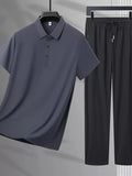 Men's Plus Size Button Detail Polo and Pants Set - aura - fashionMen's Plus Size Button Detail Polo and Pants SetMd5445409c6b9497091e27ff46faa38e2 - Max - OriginTrendsiaura - fashion