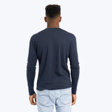 Men'S Organic Pima Long Sleeve Cotton T-Shirt - aura - fashionMen'S Organic Pima Long Sleeve Cotton T-ShirtSMen'S Organic Pima Long Sleeve Cotton T-Shirtaura - fashionaura - fashion