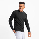 Men'S Organic Pima Long Sleeve Cotton T-Shirt - aura - fashionMen'S Organic Pima Long Sleeve Cotton T-ShirtSMen'S Organic Pima Long Sleeve Cotton T-Shirtaura - fashionaura - fashion