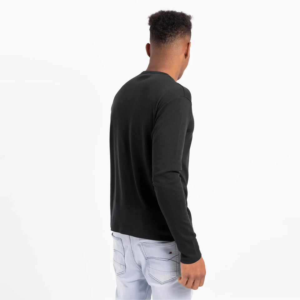 Men'S Organic Pima Long Sleeve Cotton T-Shirt - aura - fashionMen'S Organic Pima Long Sleeve Cotton T-ShirtSMen'S Organic Pima Long Sleeve Cotton T-Shirtaura - fashionaura - fashion